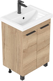 Onika Мебель для ванной Легран 50 дуб галифакс – фотография-6